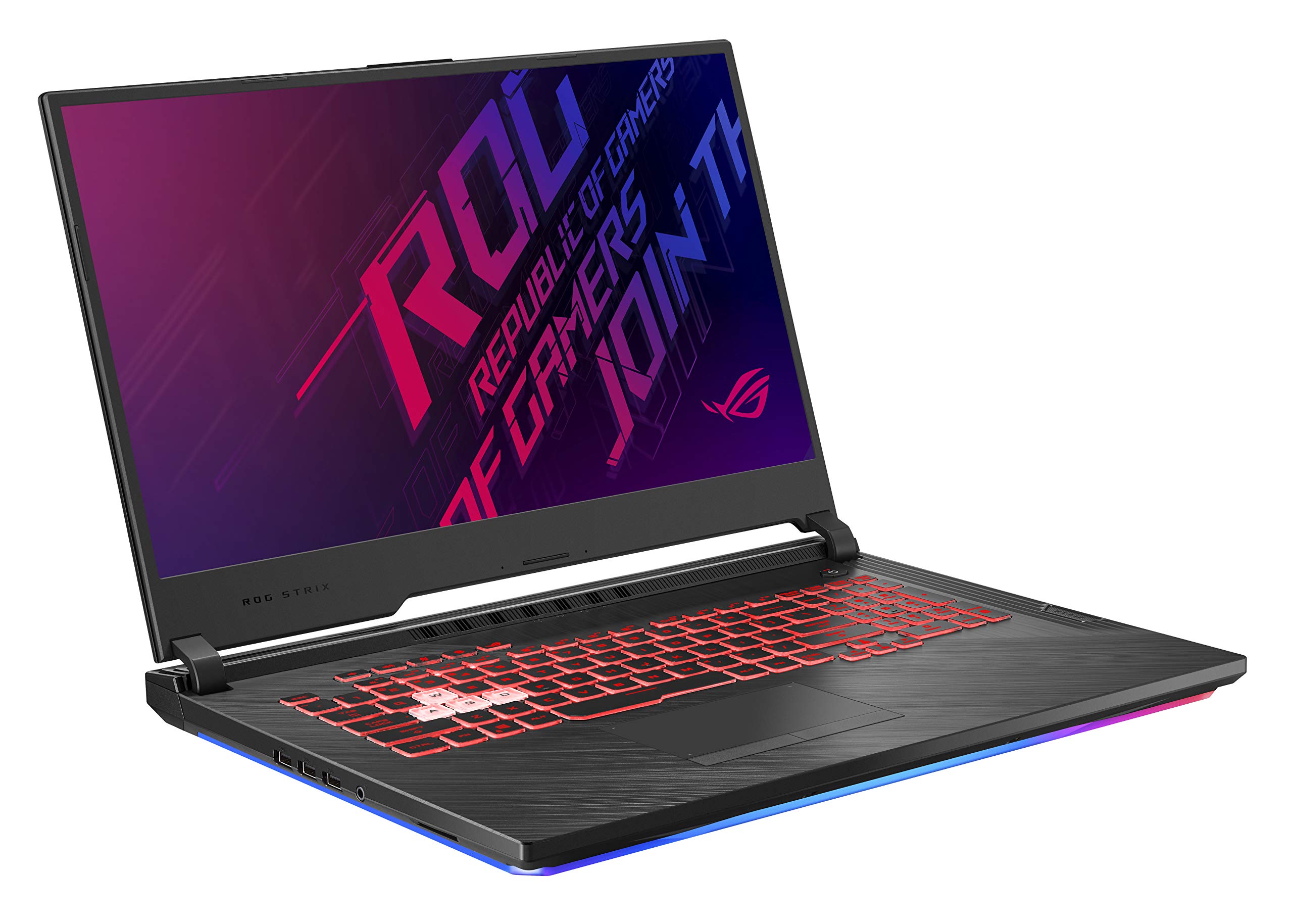 Asus ROG Strix GL731GT معالج i7-9750H الجيل 9 - ذاكرة 8 جيجا - هارد 512 جيجا SSD - شاشة 17.3 بوصة FHD - GTX1650 4GB